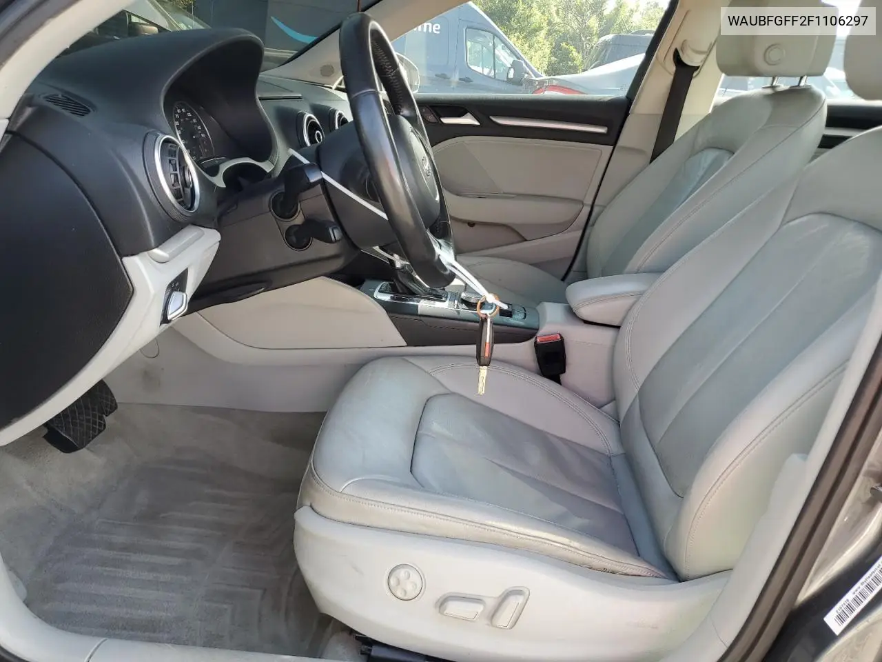 2015 Audi A3 Premium VIN: WAUBFGFF2F1106297 Lot: 63129345