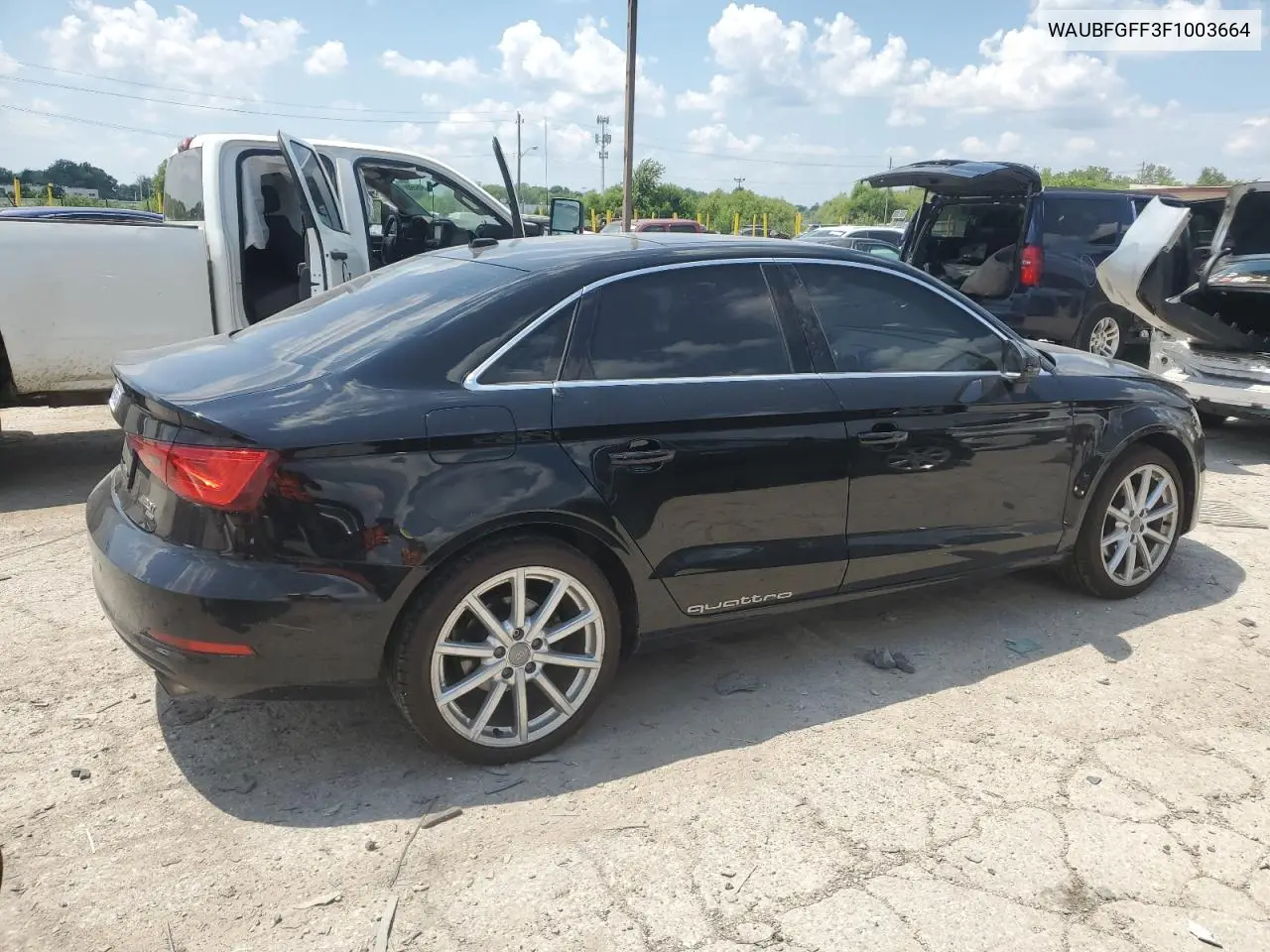 2015 Audi A3 Premium VIN: WAUBFGFF3F1003664 Lot: 64356415