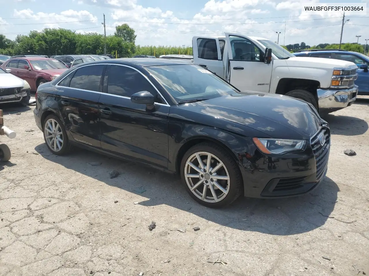 2015 Audi A3 Premium VIN: WAUBFGFF3F1003664 Lot: 64356415