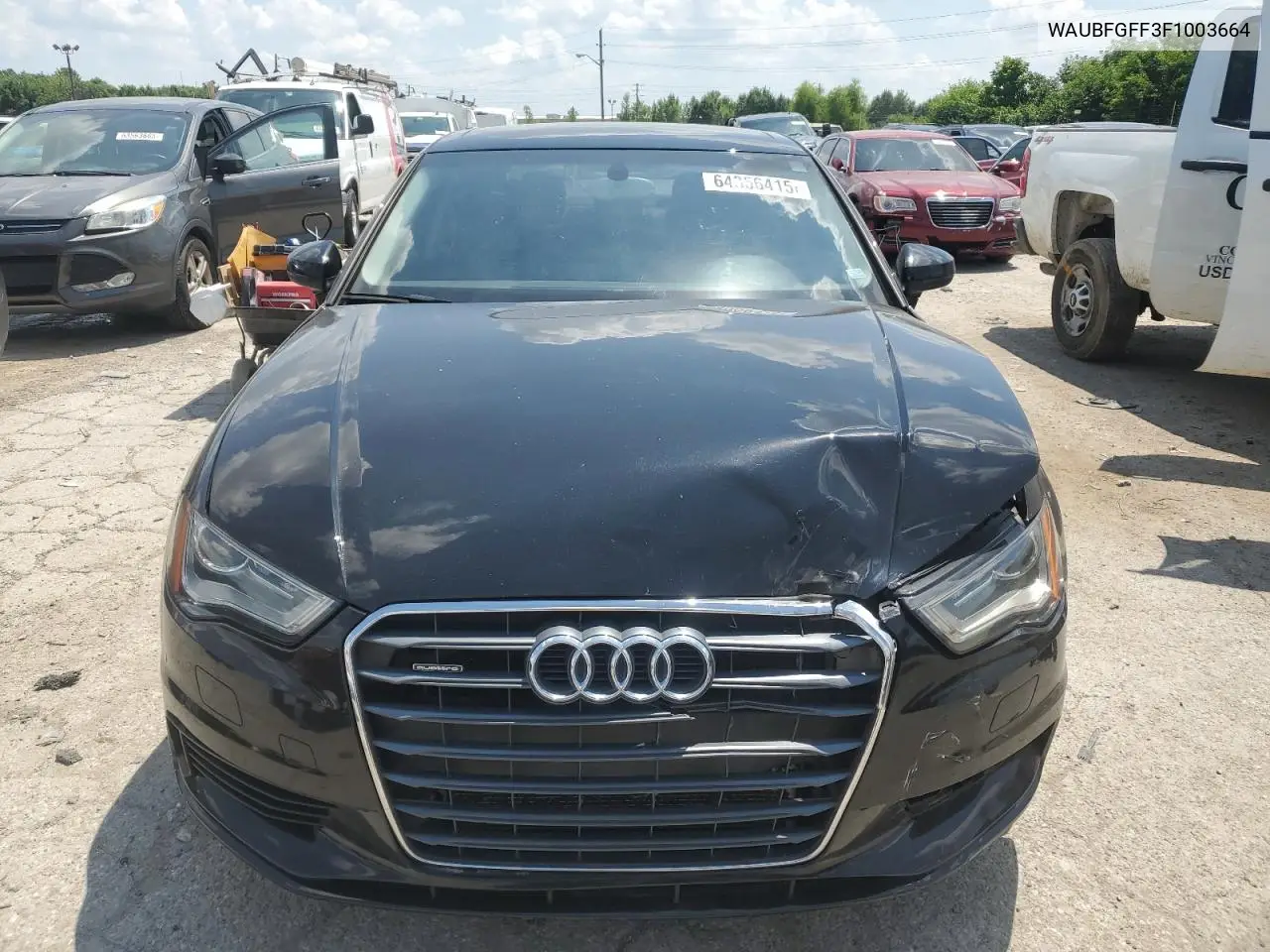 2015 Audi A3 Premium VIN: WAUBFGFF3F1003664 Lot: 64356415