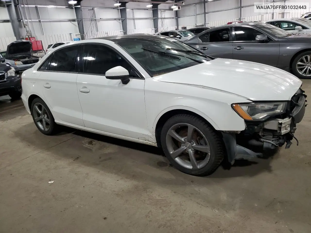 2016 Audi A3 Premium VIN: WAUA7GFF8G1032443 Lot: 47494735