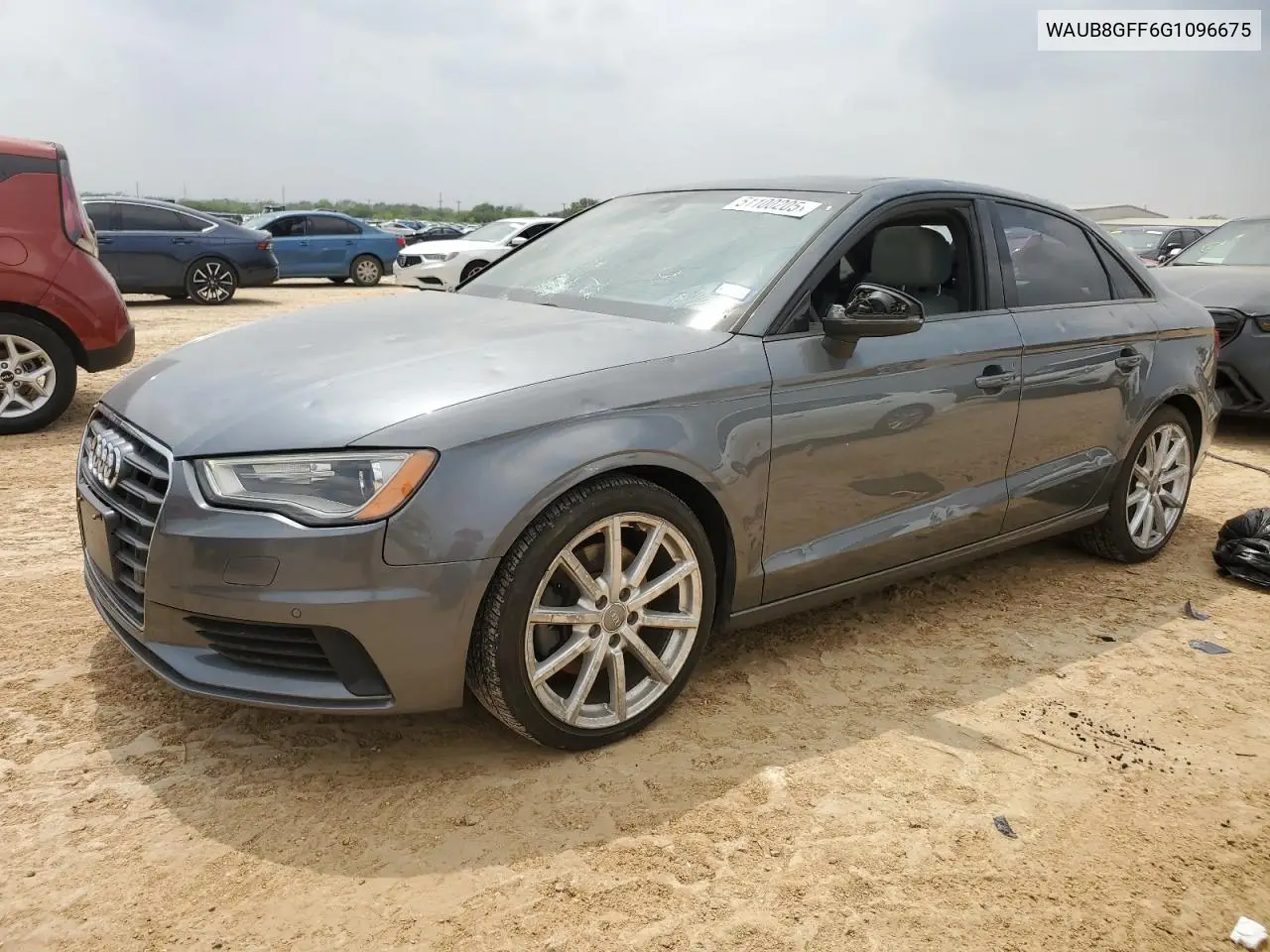 2016 Audi A3 Premium VIN: WAUB8GFF6G1096675 Lot: 51100205