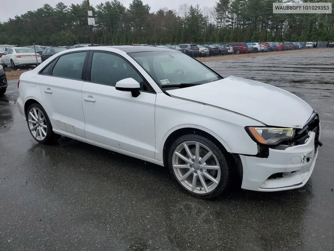 2016 Audi A3 Premium VIN: WAUB8GFF1G1029353 Lot: 51906785
