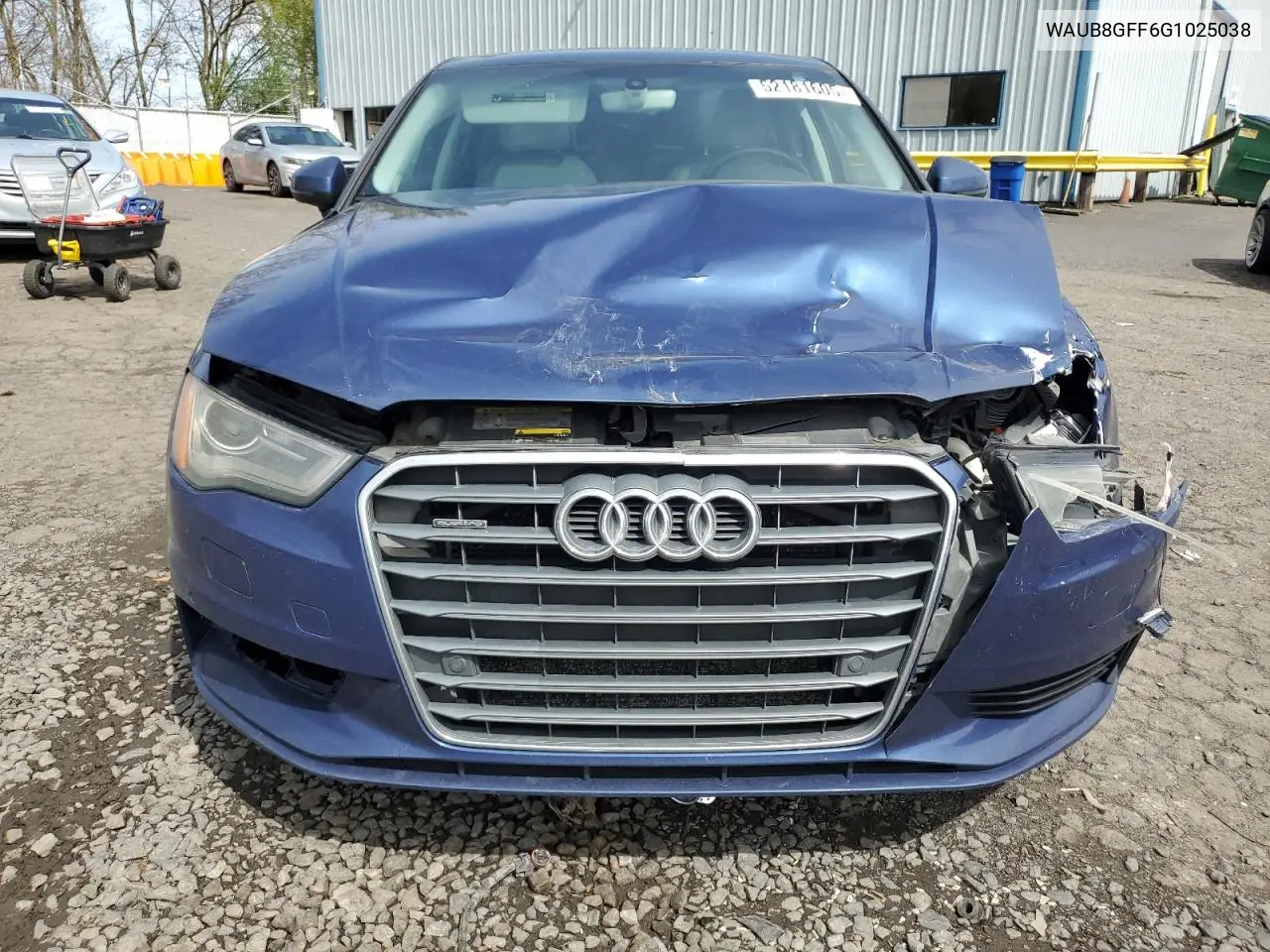 2016 Audi A3 Premium VIN: WAUB8GFF6G1025038 Lot: 52181605