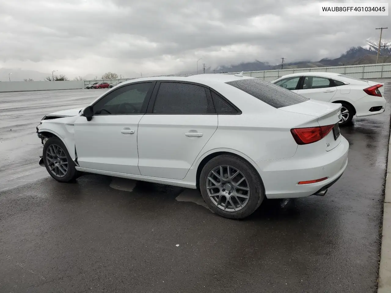 2016 Audi A3 Premium VIN: WAUB8GFF4G1034045 Lot: 53335055