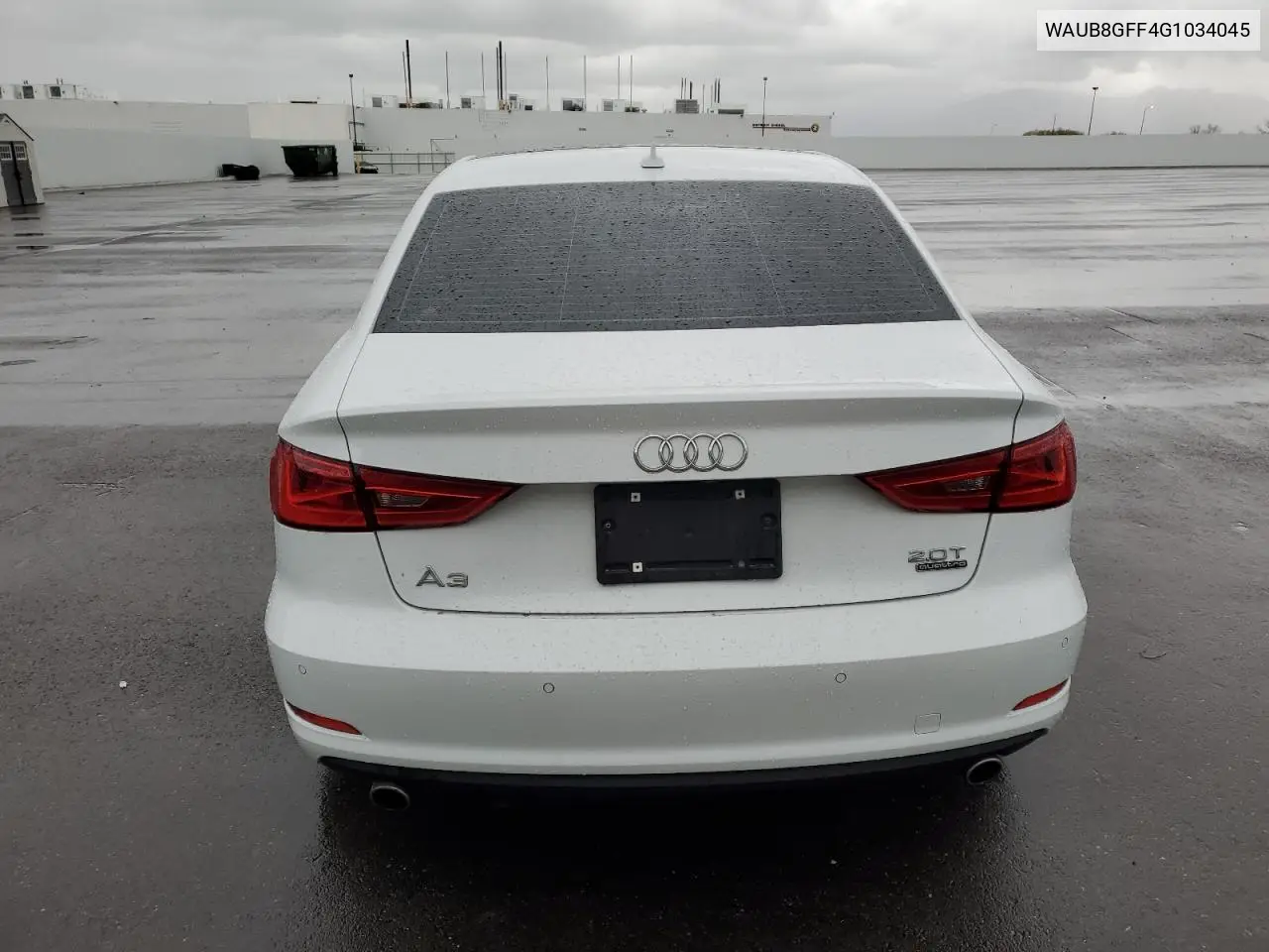 2016 Audi A3 Premium VIN: WAUB8GFF4G1034045 Lot: 53335055