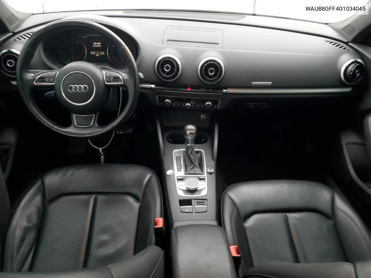 2016 Audi A3 Premium VIN: WAUB8GFF4G1034045 Lot: 53335055