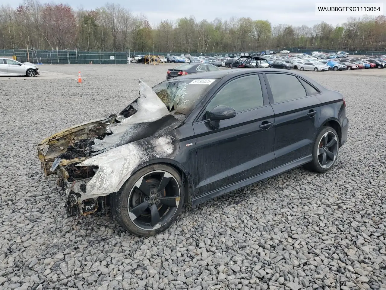 2016 Audi A3 Premium VIN: WAUB8GFF9G1113064 Lot: 54596825