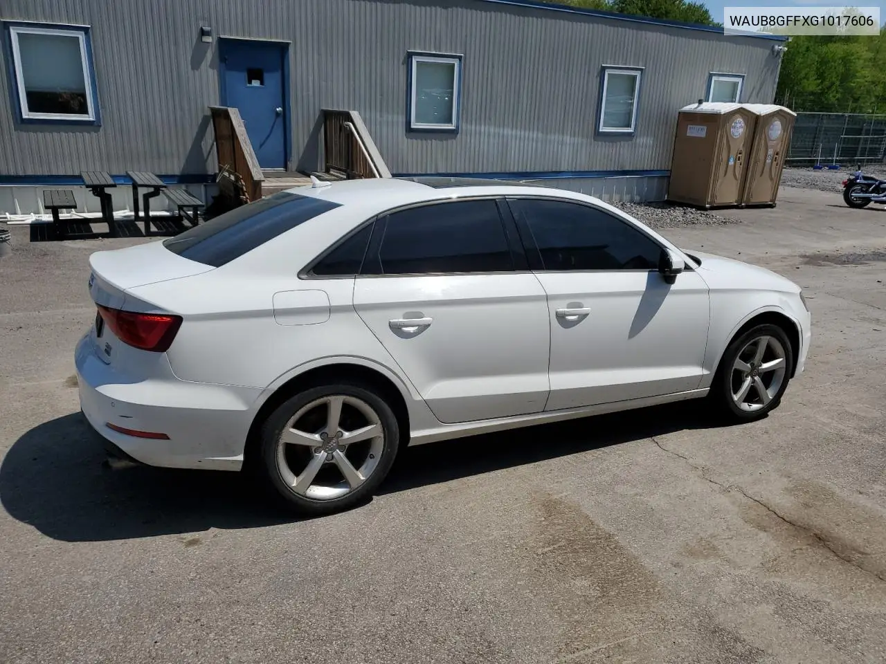 2016 Audi A3 Premium VIN: WAUB8GFFXG1017606 Lot: 56619695