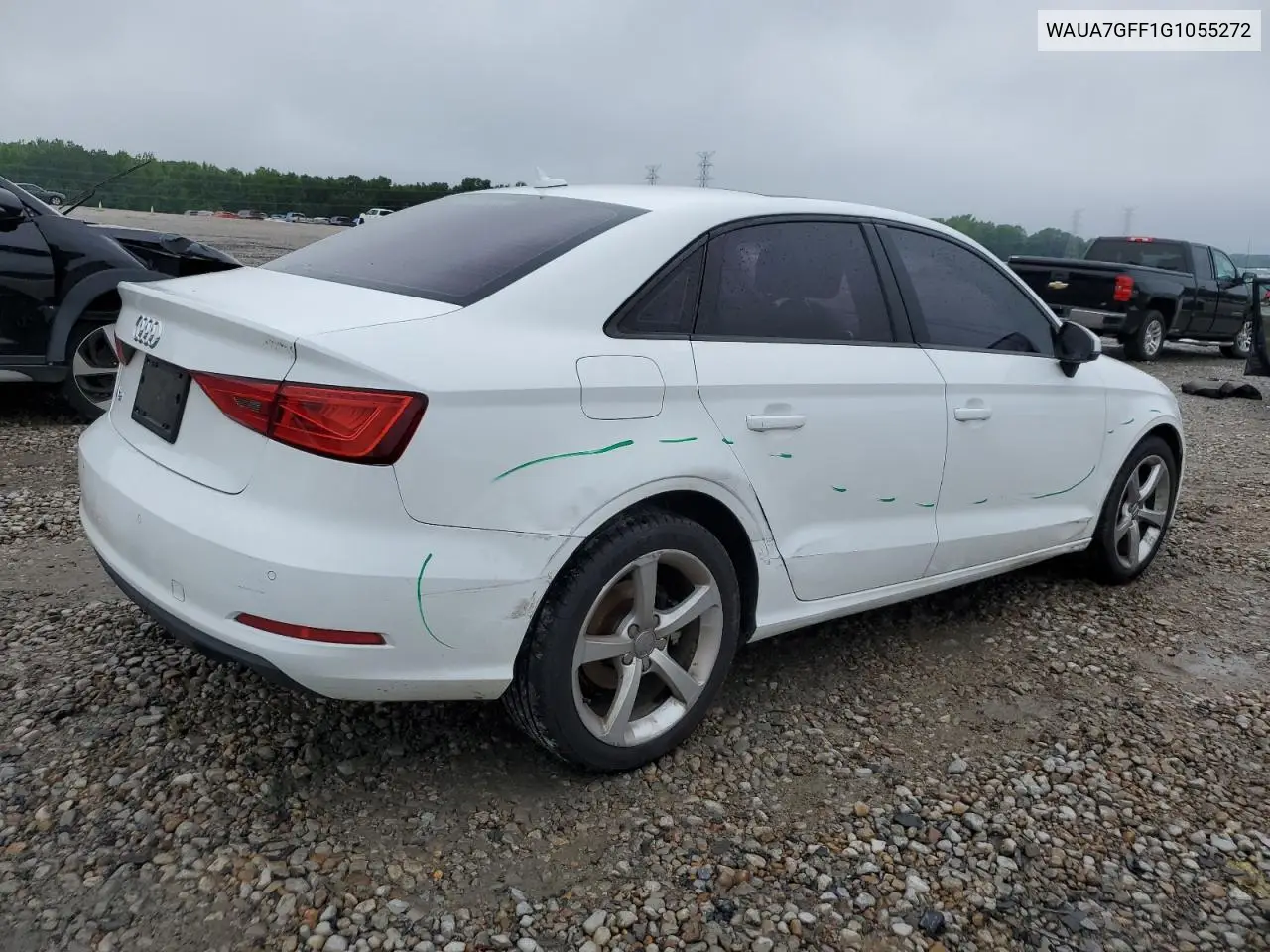 2016 Audi A3 Premium VIN: WAUA7GFF1G1055272 Lot: 56654585