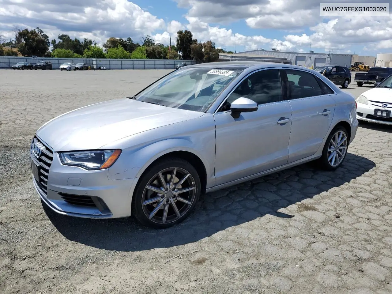 2016 Audi A3 Premium Plus VIN: WAUC7GFFXG1003020 Lot: 56889385