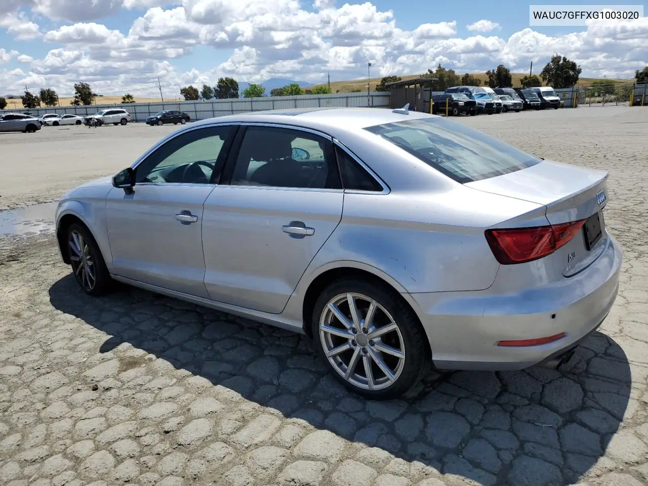 2016 Audi A3 Premium Plus VIN: WAUC7GFFXG1003020 Lot: 56889385