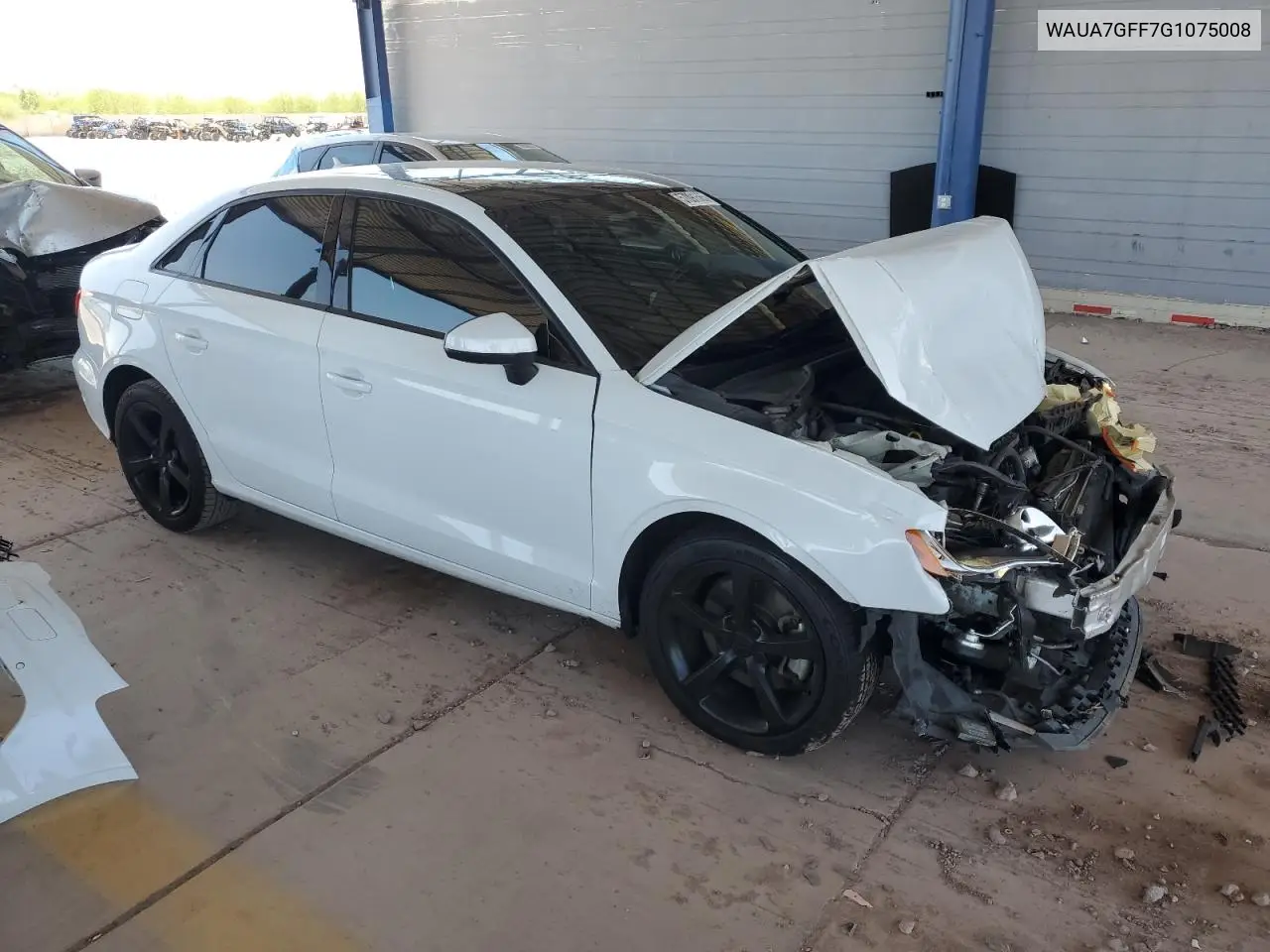2016 Audi A3 Premium VIN: WAUA7GFF7G1075008 Lot: 57091665