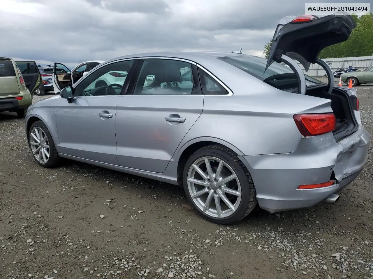 2016 Audi A3 Premium Plus VIN: WAUE8GFF2G1049494 Lot: 57286265