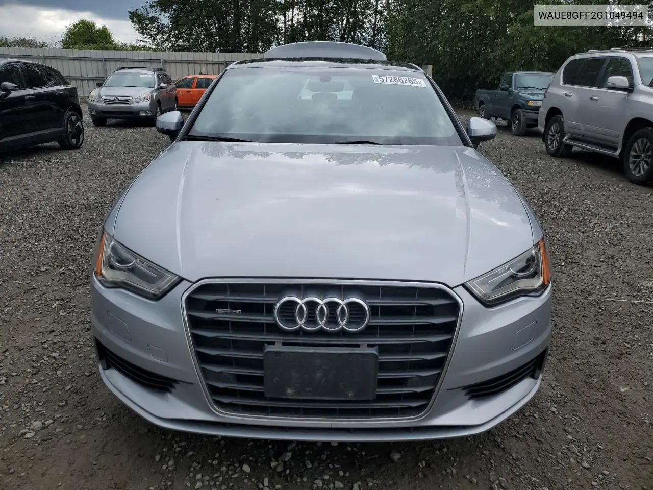 2016 Audi A3 Premium Plus VIN: WAUE8GFF2G1049494 Lot: 57286265