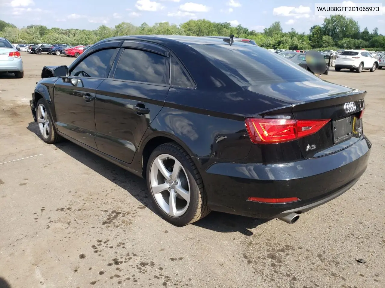 2016 Audi A3 Premium VIN: WAUB8GFF2G1065973 Lot: 62010025