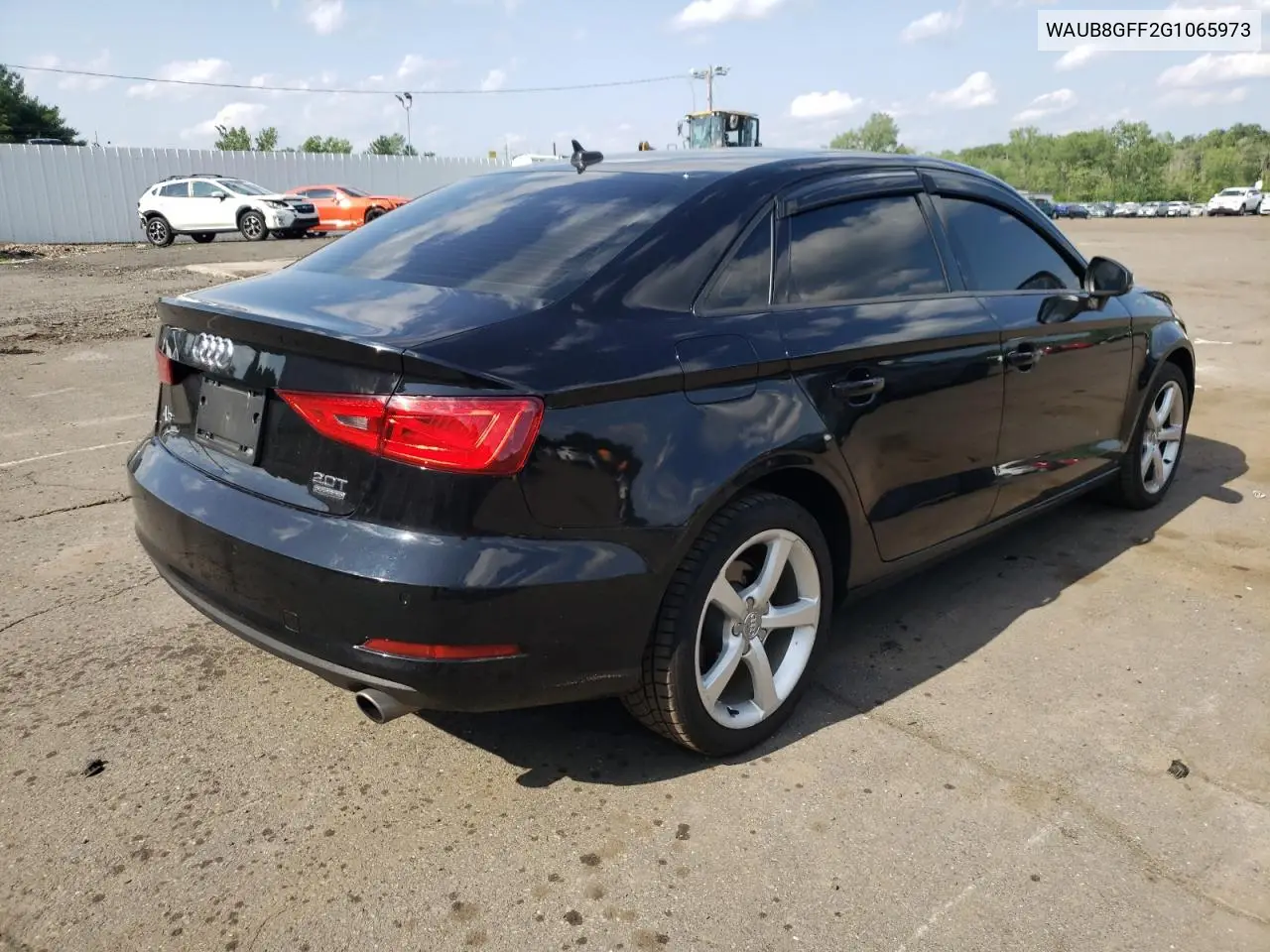 2016 Audi A3 Premium VIN: WAUB8GFF2G1065973 Lot: 62010025