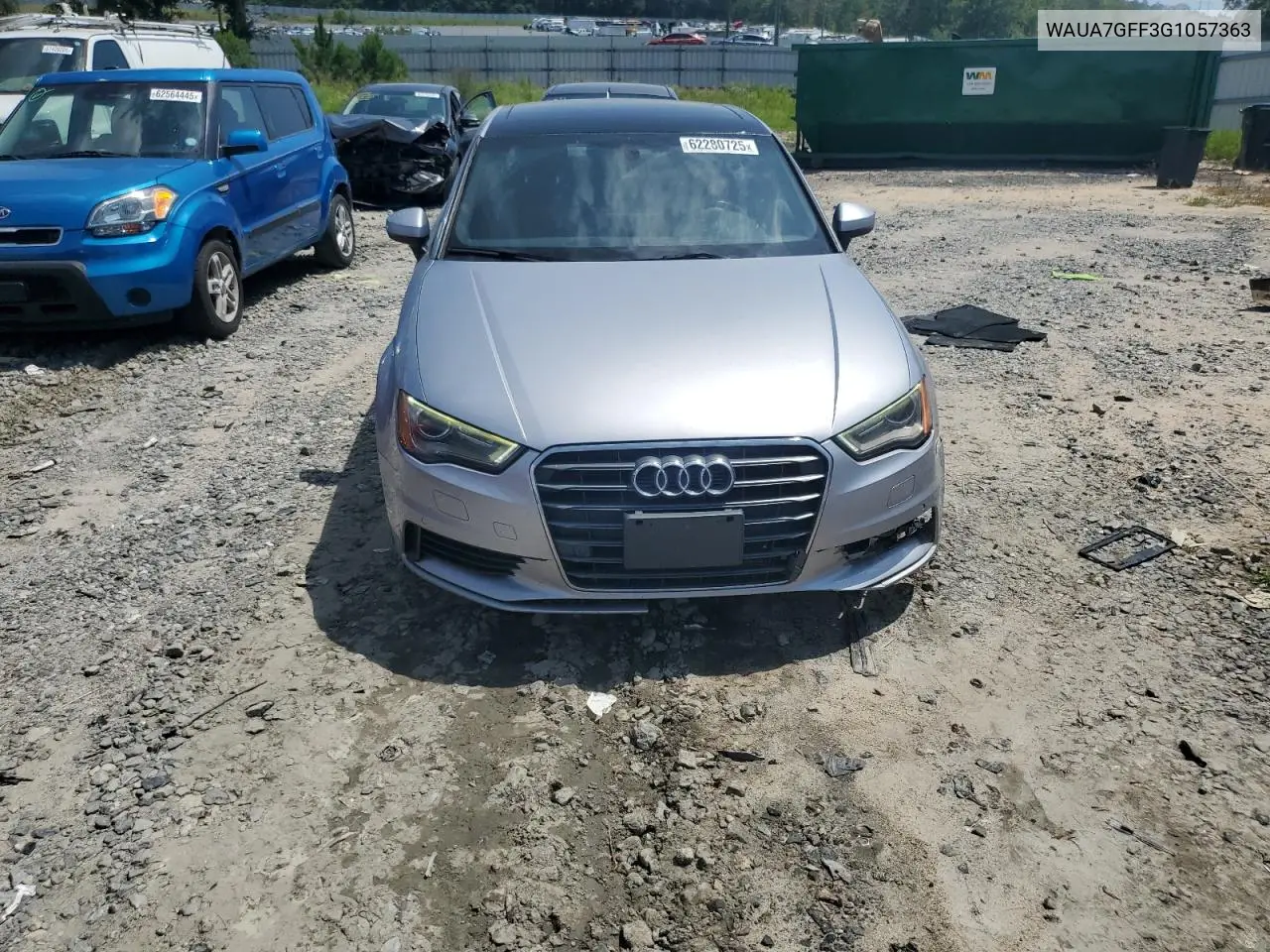 2016 Audi A3 Premium VIN: WAUA7GFF3G1057363 Lot: 62280725