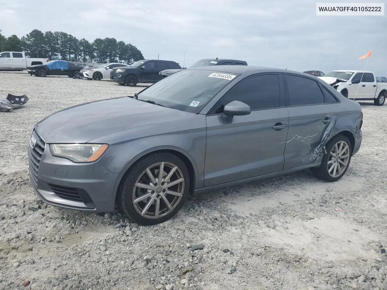 2016 Audi A3 Premium VIN: WAUA7GFF4G1052222 Lot: 62544335