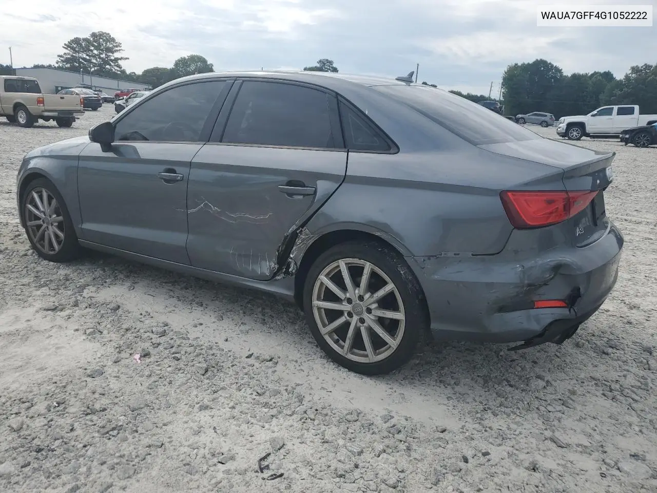 2016 Audi A3 Premium VIN: WAUA7GFF4G1052222 Lot: 62544335