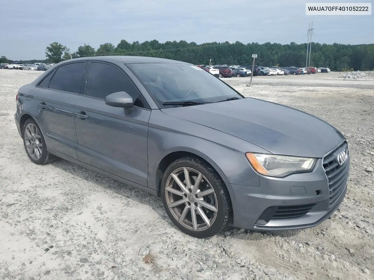2016 Audi A3 Premium VIN: WAUA7GFF4G1052222 Lot: 62544335