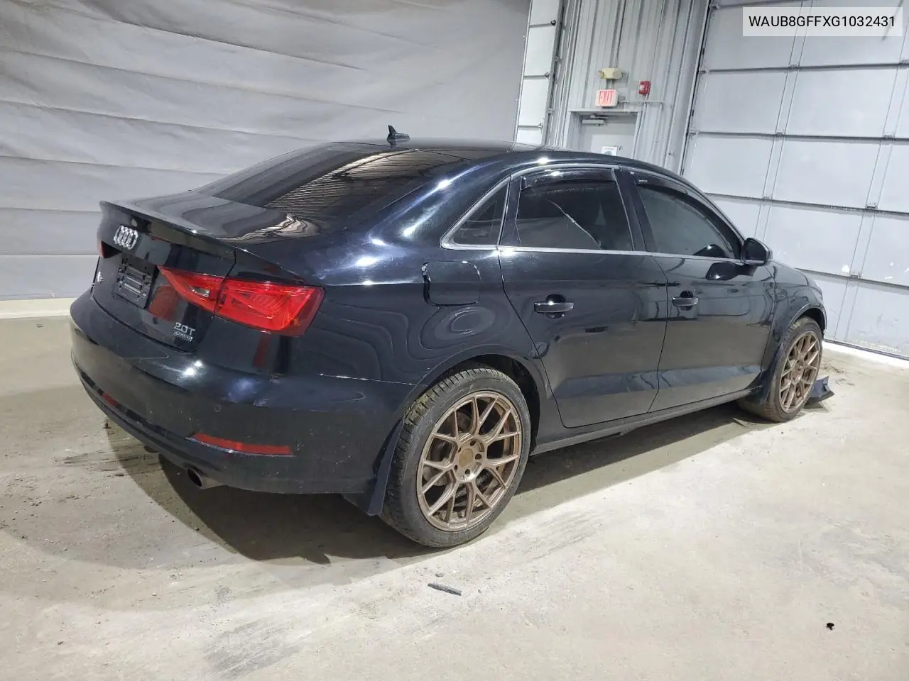 2016 Audi A3 Premium VIN: WAUB8GFFXG1032431 Lot: 62707675