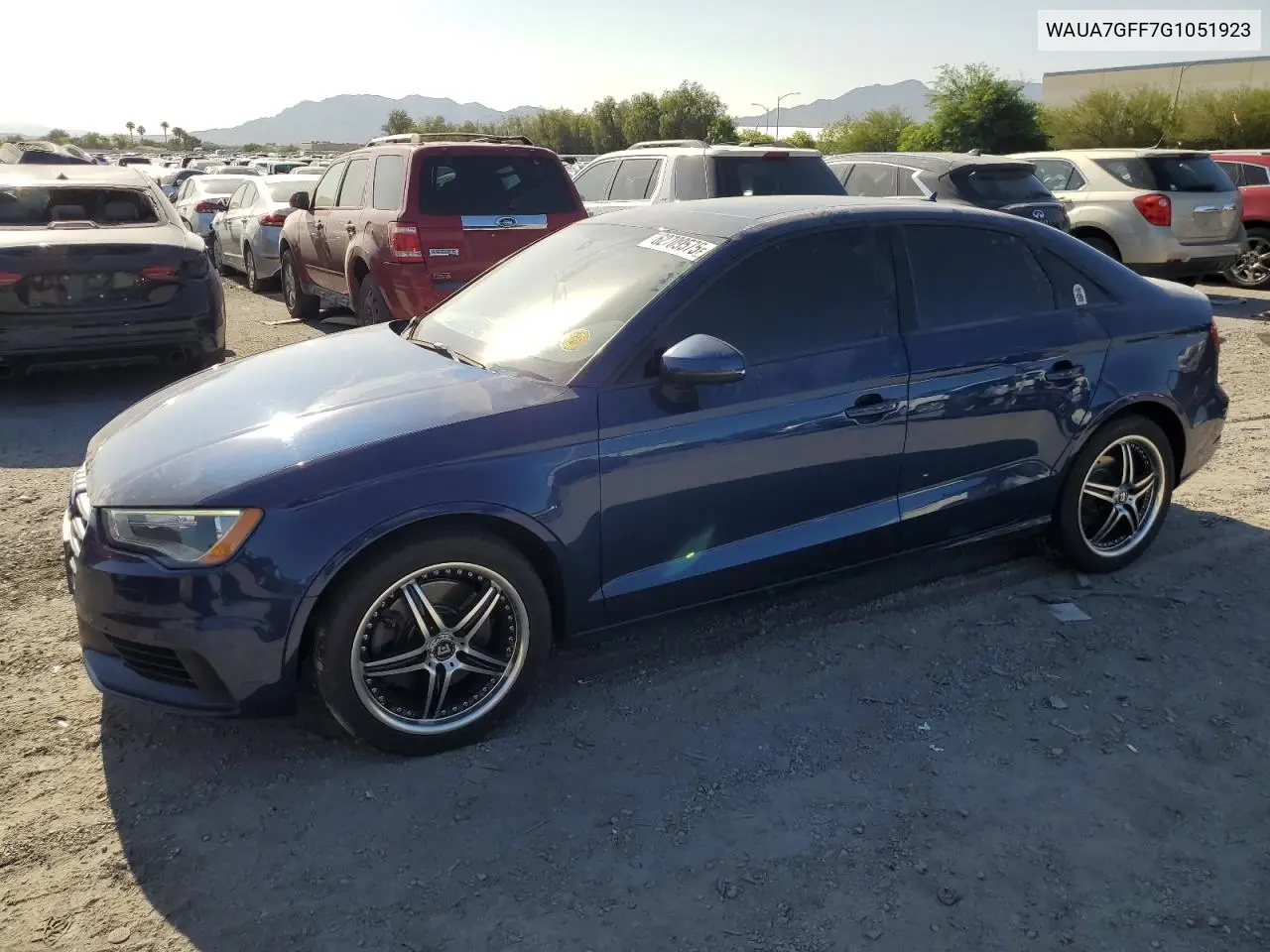 2016 Audi A3 Premium VIN: WAUA7GFF7G1051923 Lot: 62709575