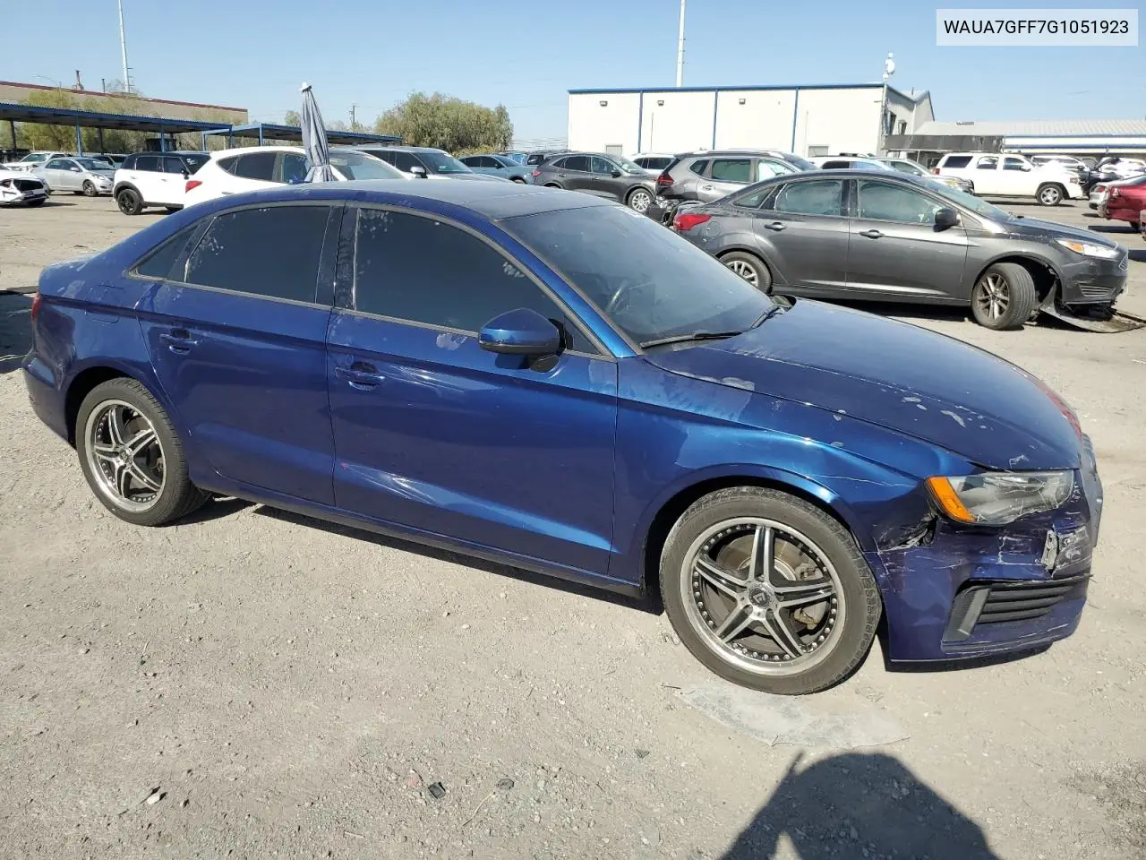 2016 Audi A3 Premium VIN: WAUA7GFF7G1051923 Lot: 62709575
