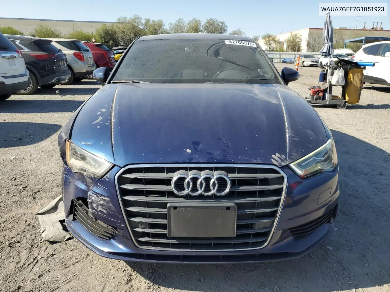 2016 Audi A3 Premium VIN: WAUA7GFF7G1051923 Lot: 62709575
