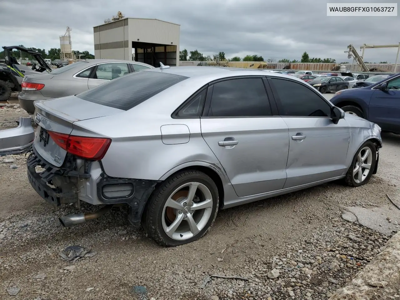 2016 Audi A3 Premium VIN: WAUB8GFFXG1063727 Lot: 62895995