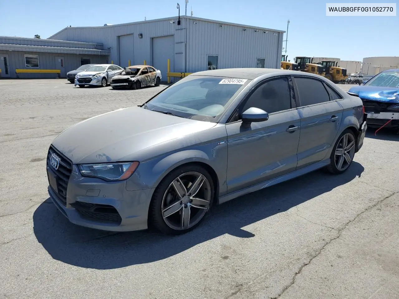 2016 Audi A3 Premium VIN: WAUB8GFF0G1052770 Lot: 62904795