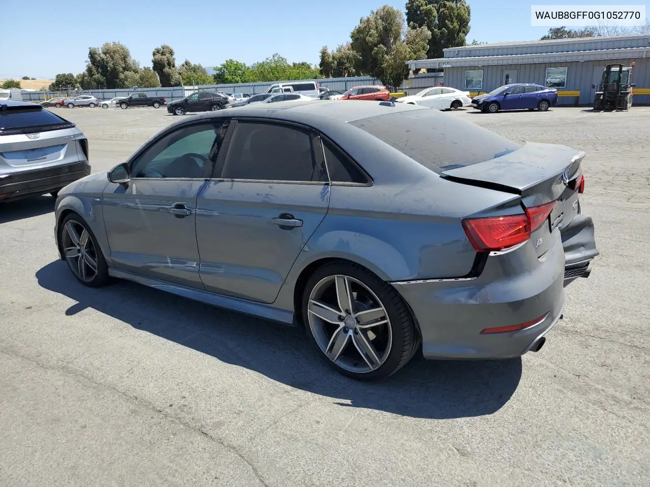 2016 Audi A3 Premium VIN: WAUB8GFF0G1052770 Lot: 62904795