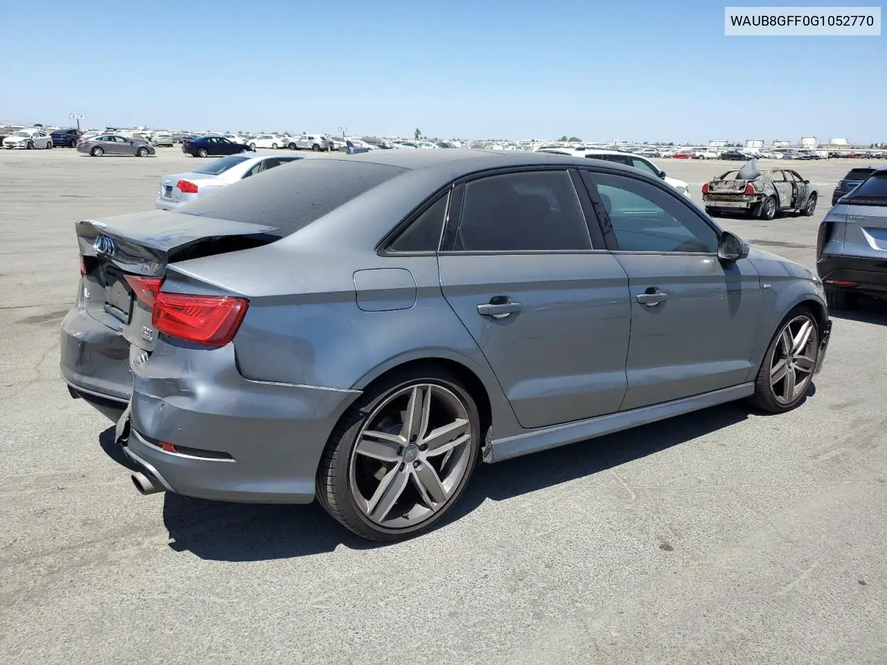 2016 Audi A3 Premium VIN: WAUB8GFF0G1052770 Lot: 62904795