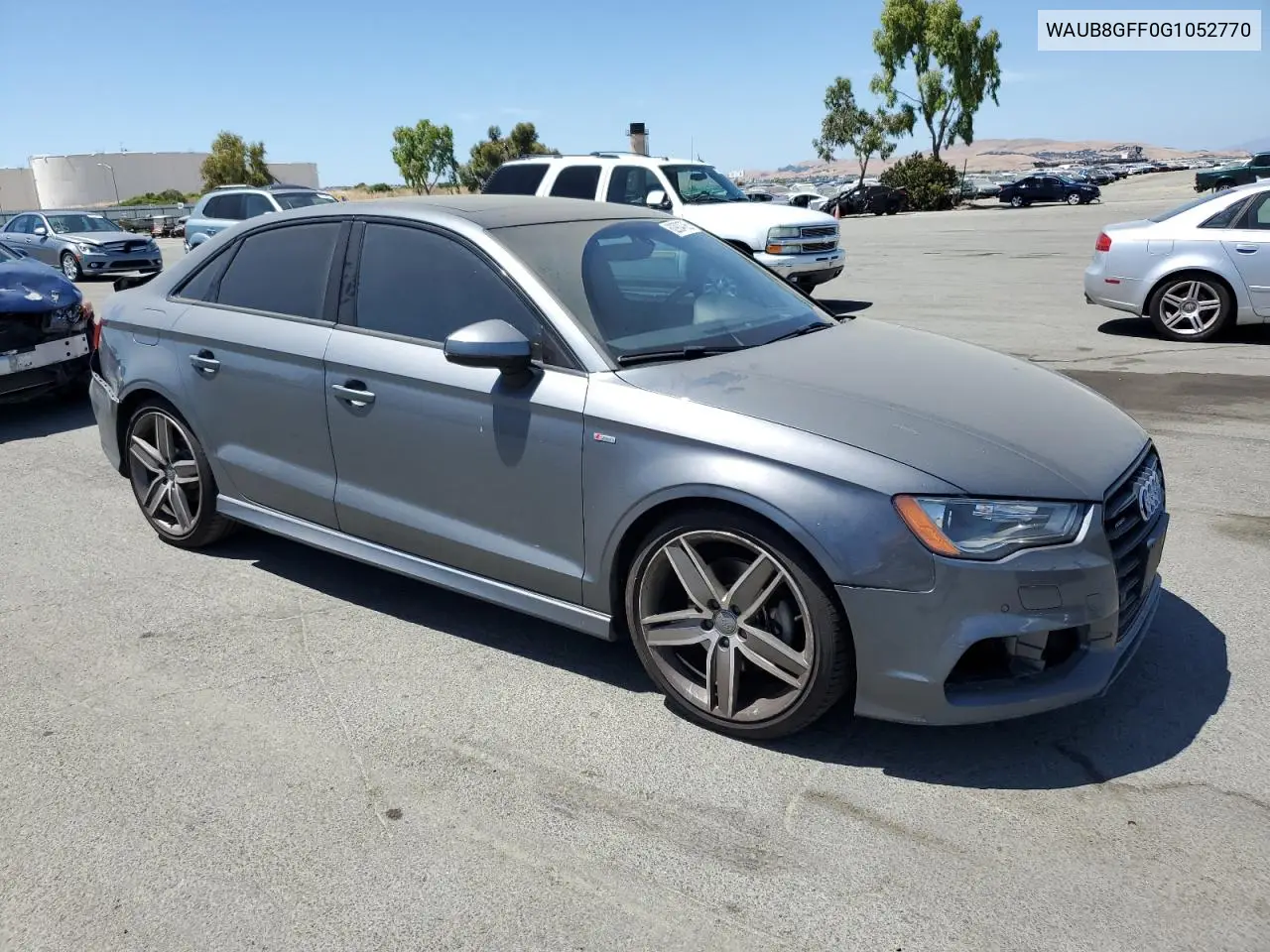 2016 Audi A3 Premium VIN: WAUB8GFF0G1052770 Lot: 62904795