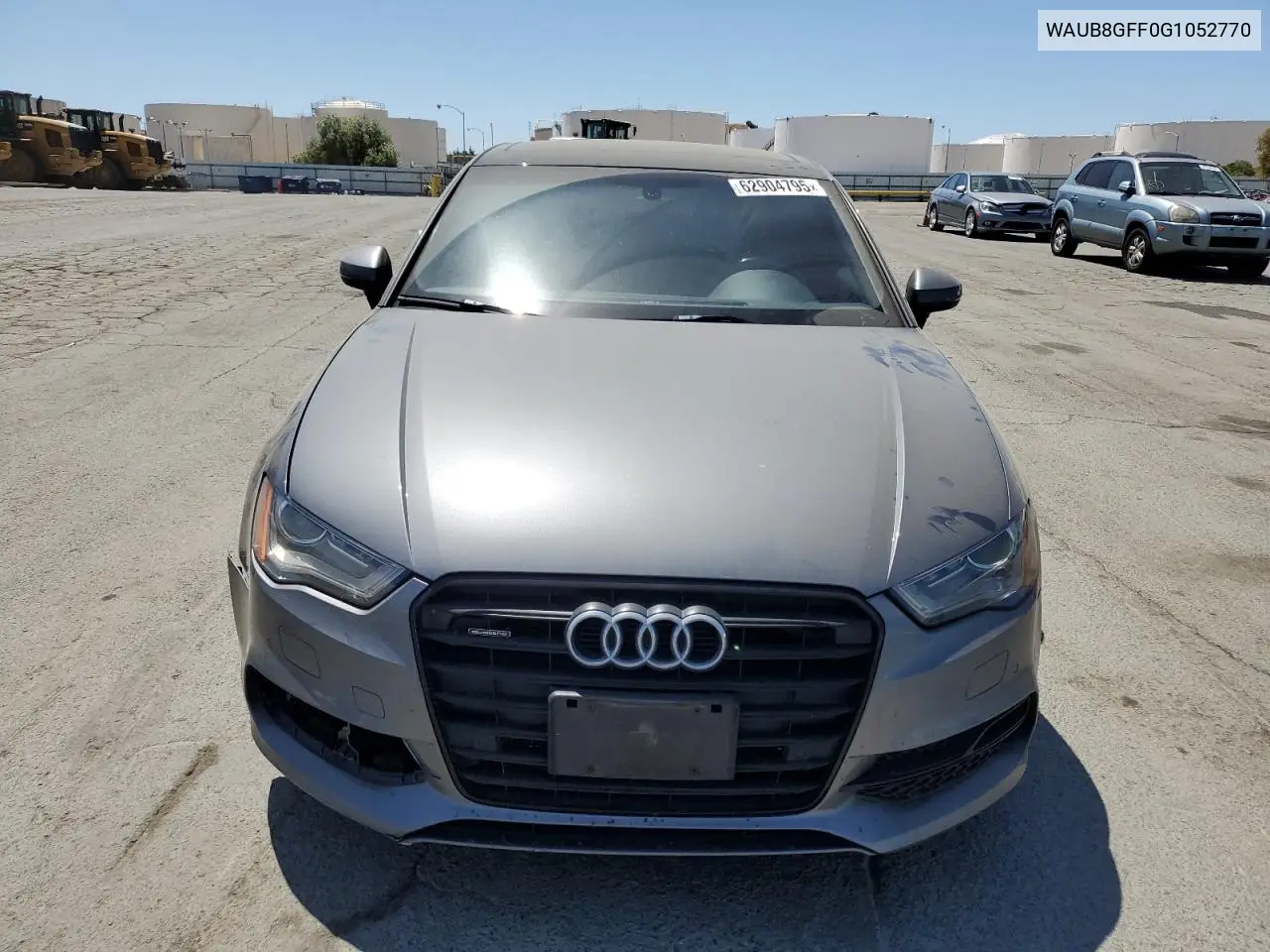 2016 Audi A3 Premium VIN: WAUB8GFF0G1052770 Lot: 62904795