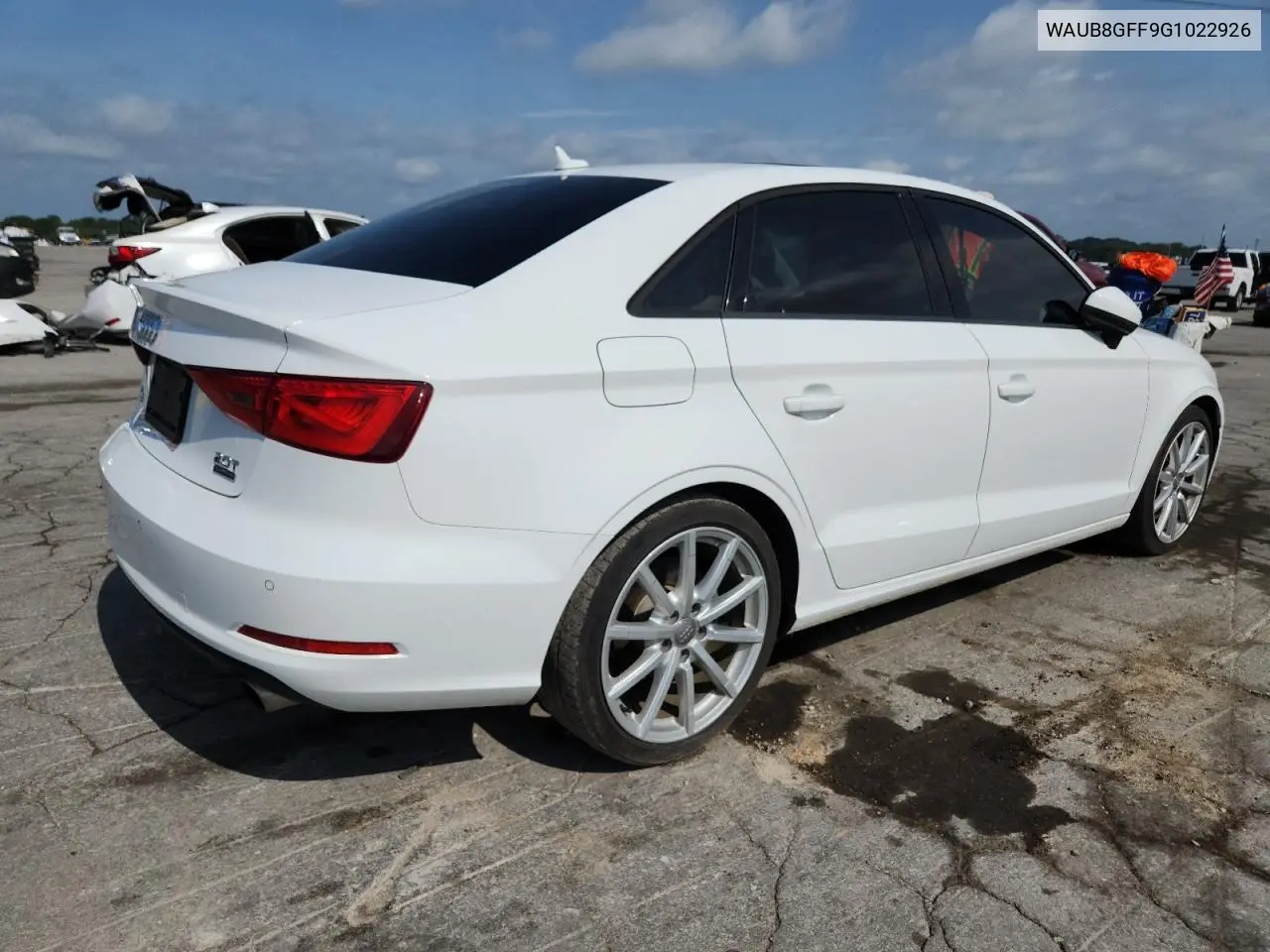 2016 Audi A3 Premium VIN: WAUB8GFF9G1022926 Lot: 63056725