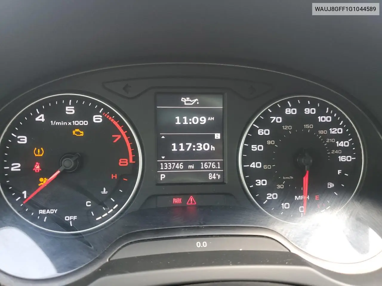 2016 Audi A3 Premium Plus S-Line VIN: WAUJ8GFF1G1044589 Lot: 63104125
