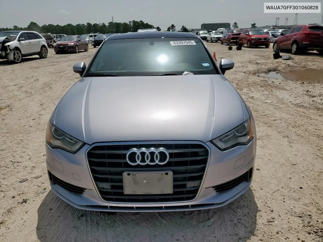 2016 Audi A3 Premium VIN: WAUA7GFF3G1060828 Lot: 63307045