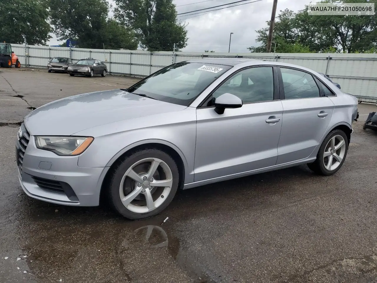 2016 Audi A3 Premium VIN: WAUA7HFF2G1050698 Lot: 63335795