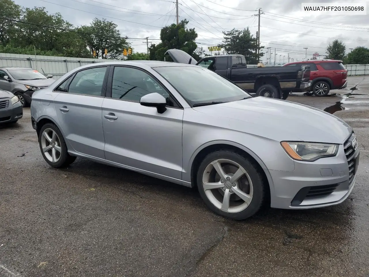 2016 Audi A3 Premium VIN: WAUA7HFF2G1050698 Lot: 63335795