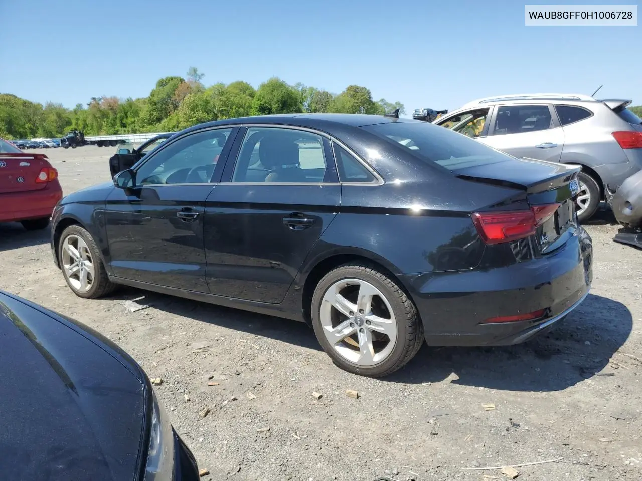 2017 Audi A3 Premium VIN: WAUB8GFF0H1006728 Lot: 55441505