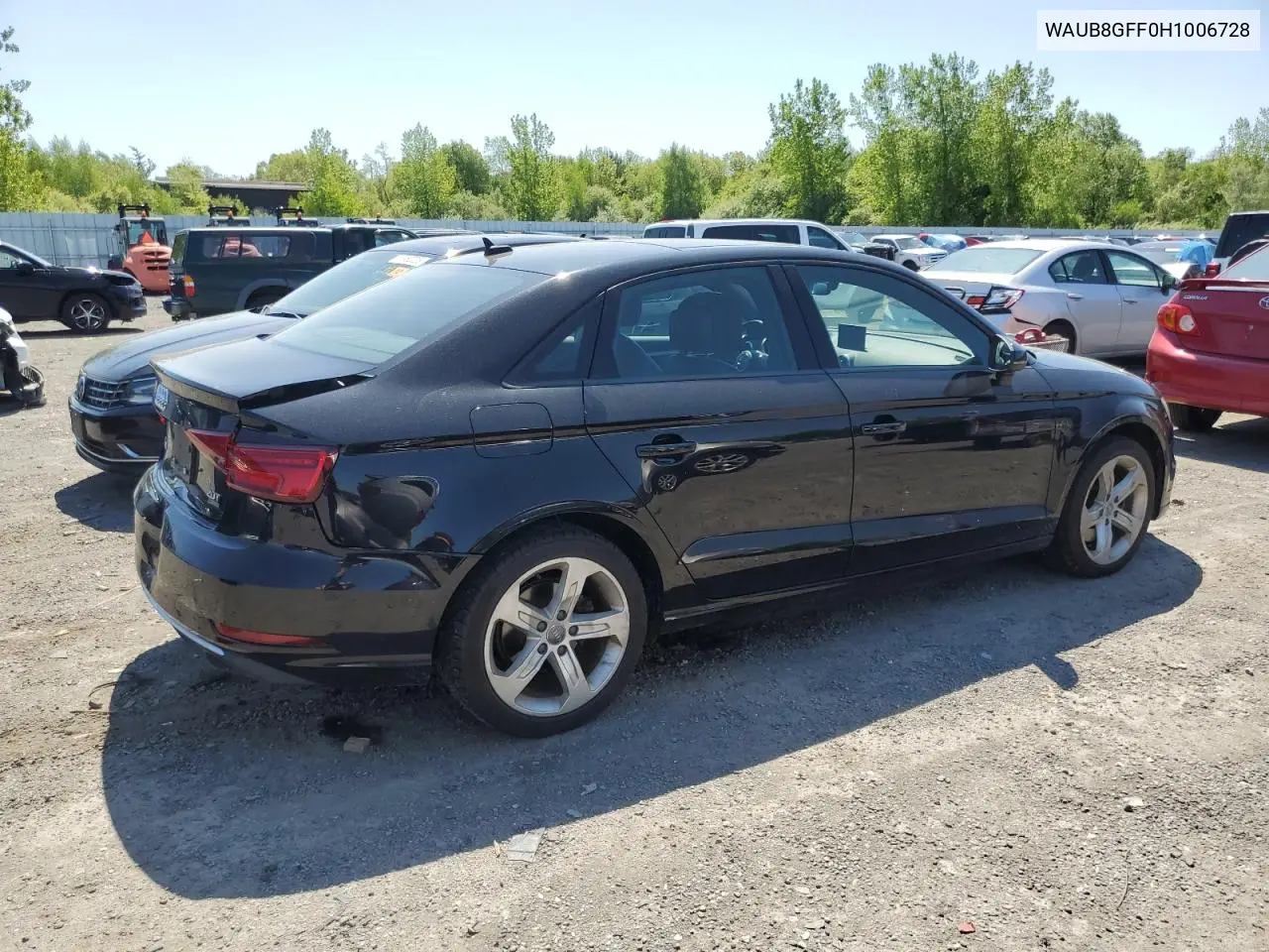 2017 Audi A3 Premium VIN: WAUB8GFF0H1006728 Lot: 55441505