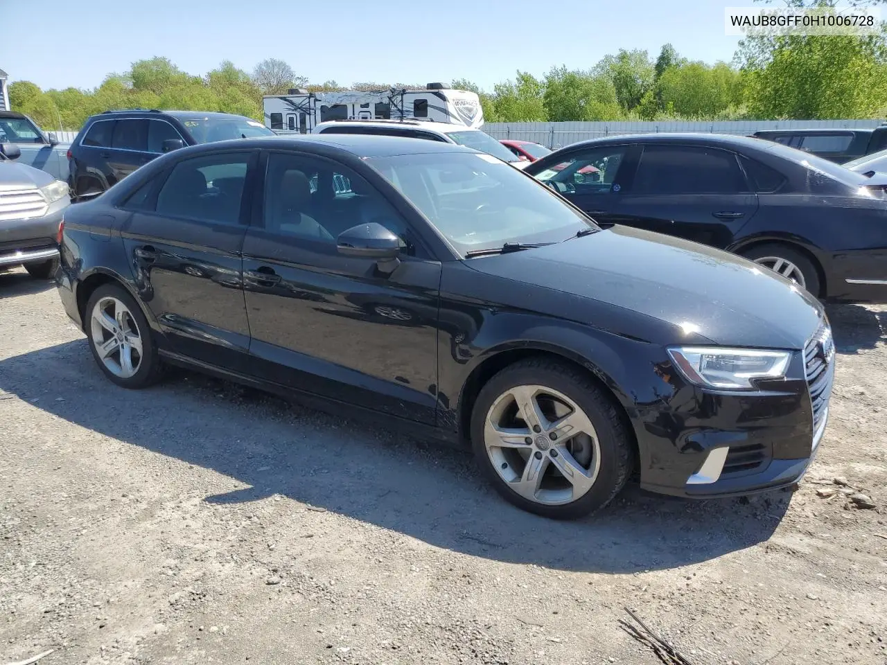 2017 Audi A3 Premium VIN: WAUB8GFF0H1006728 Lot: 55441505