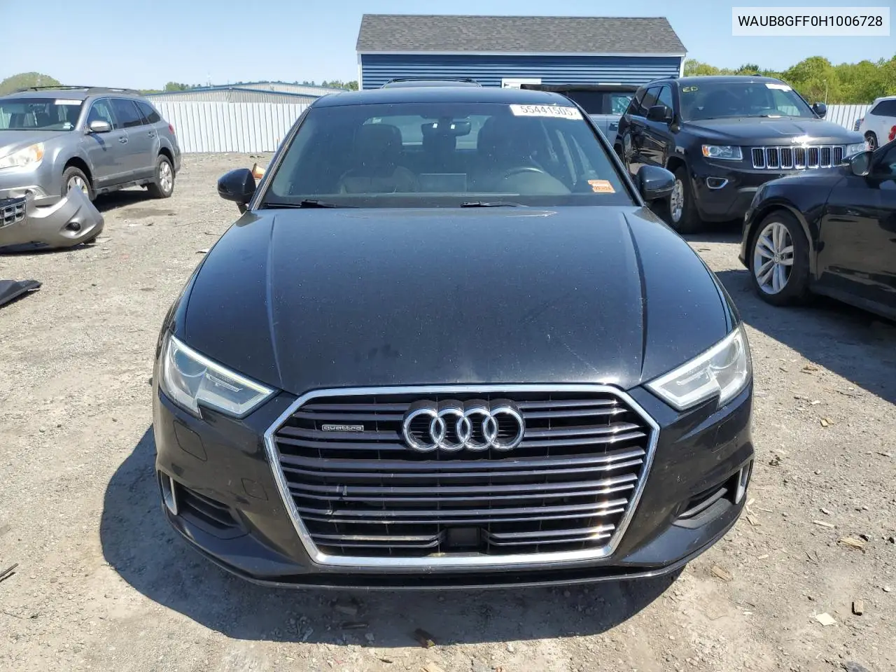 2017 Audi A3 Premium VIN: WAUB8GFF0H1006728 Lot: 55441505