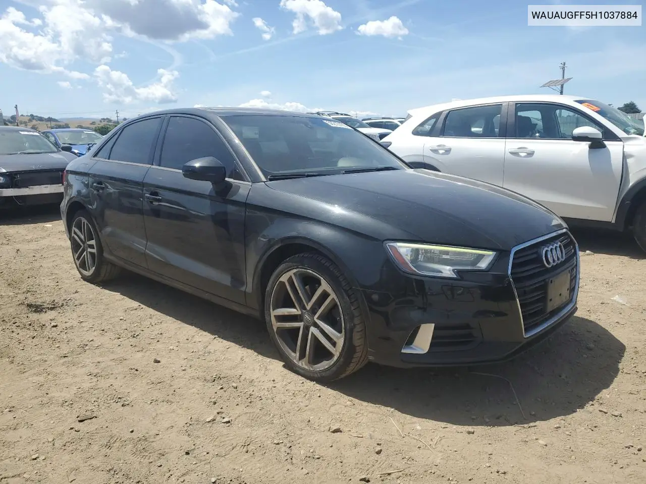 2017 Audi A3 Premium VIN: WAUAUGFF5H1037884 Lot: 56210105