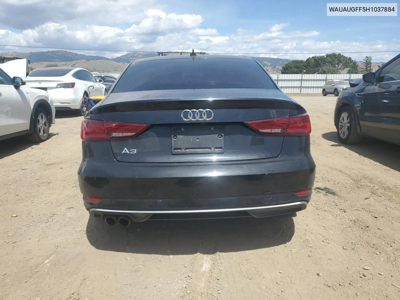 2017 Audi A3 Premium VIN: WAUAUGFF5H1037884 Lot: 56210105