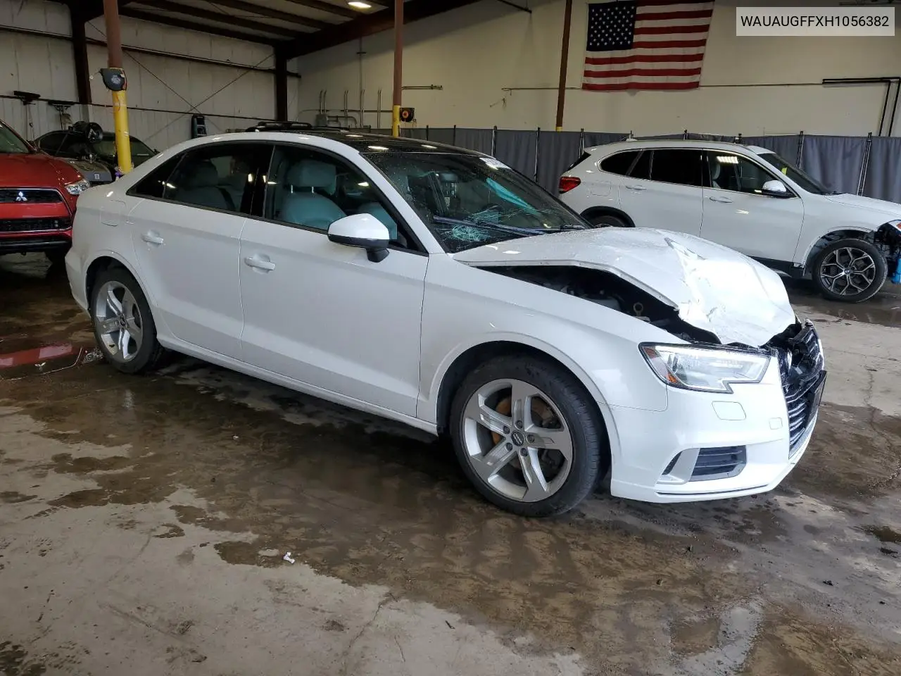 2017 Audi A3 Premium VIN: WAUAUGFFXH1056382 Lot: 56946195