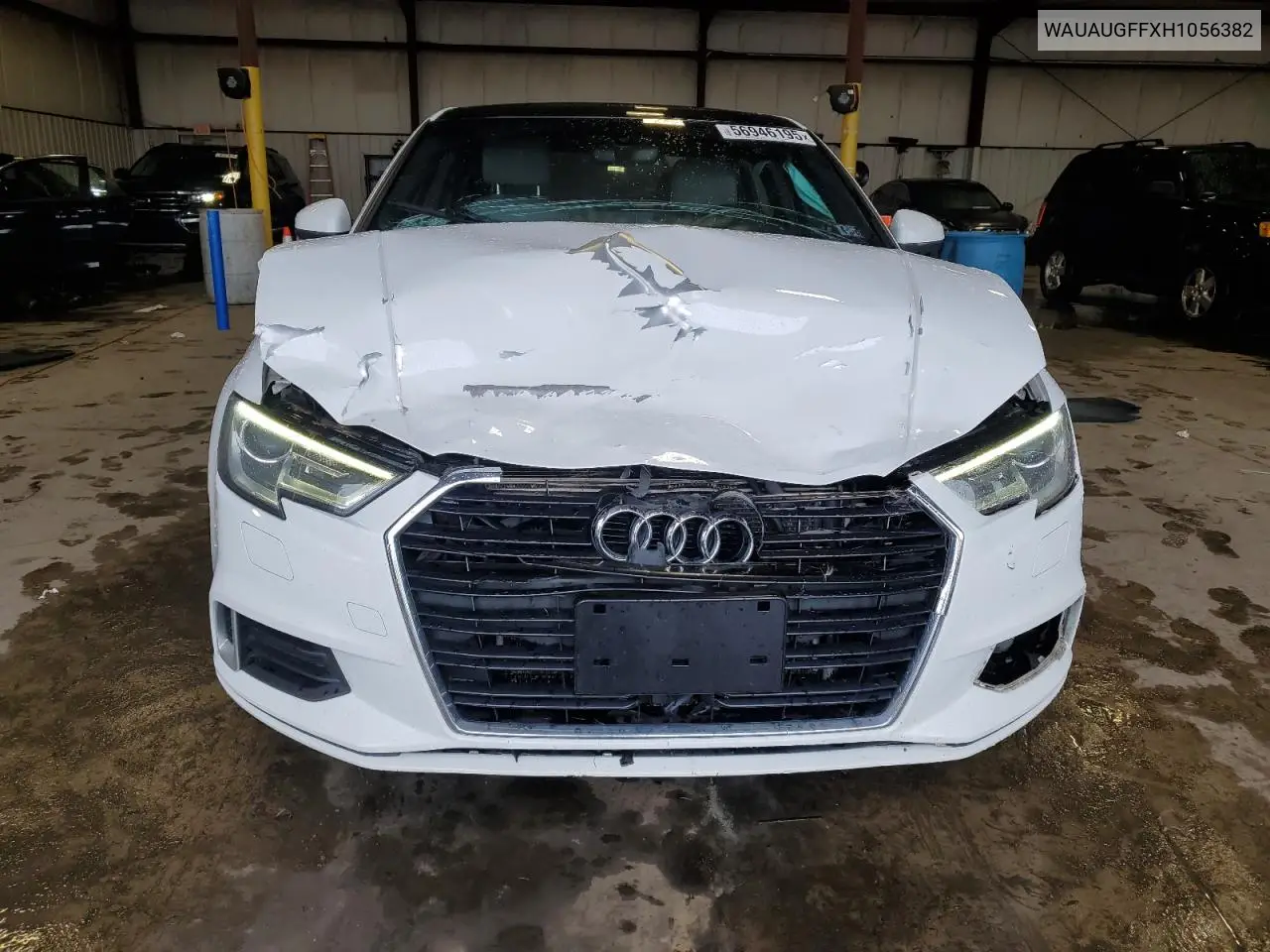 2017 Audi A3 Premium VIN: WAUAUGFFXH1056382 Lot: 56946195
