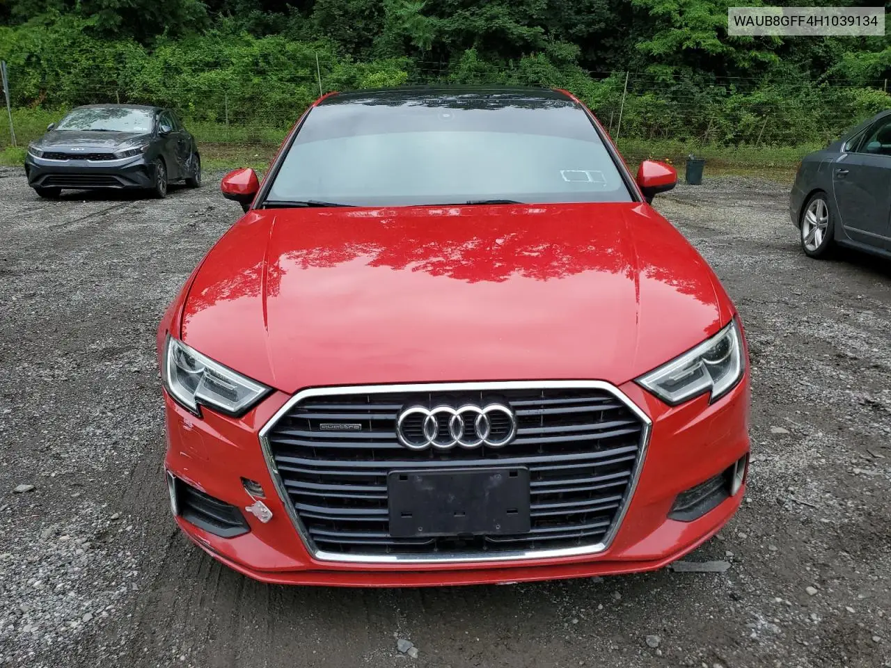 2017 Audi A3 Premium VIN: WAUB8GFF4H1039134 Lot: 62137555