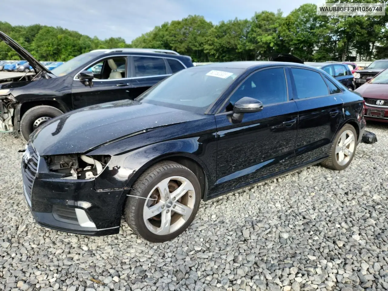 2017 Audi A3 Premium VIN: WAUB8GFF3H1056748 Lot: 62152305